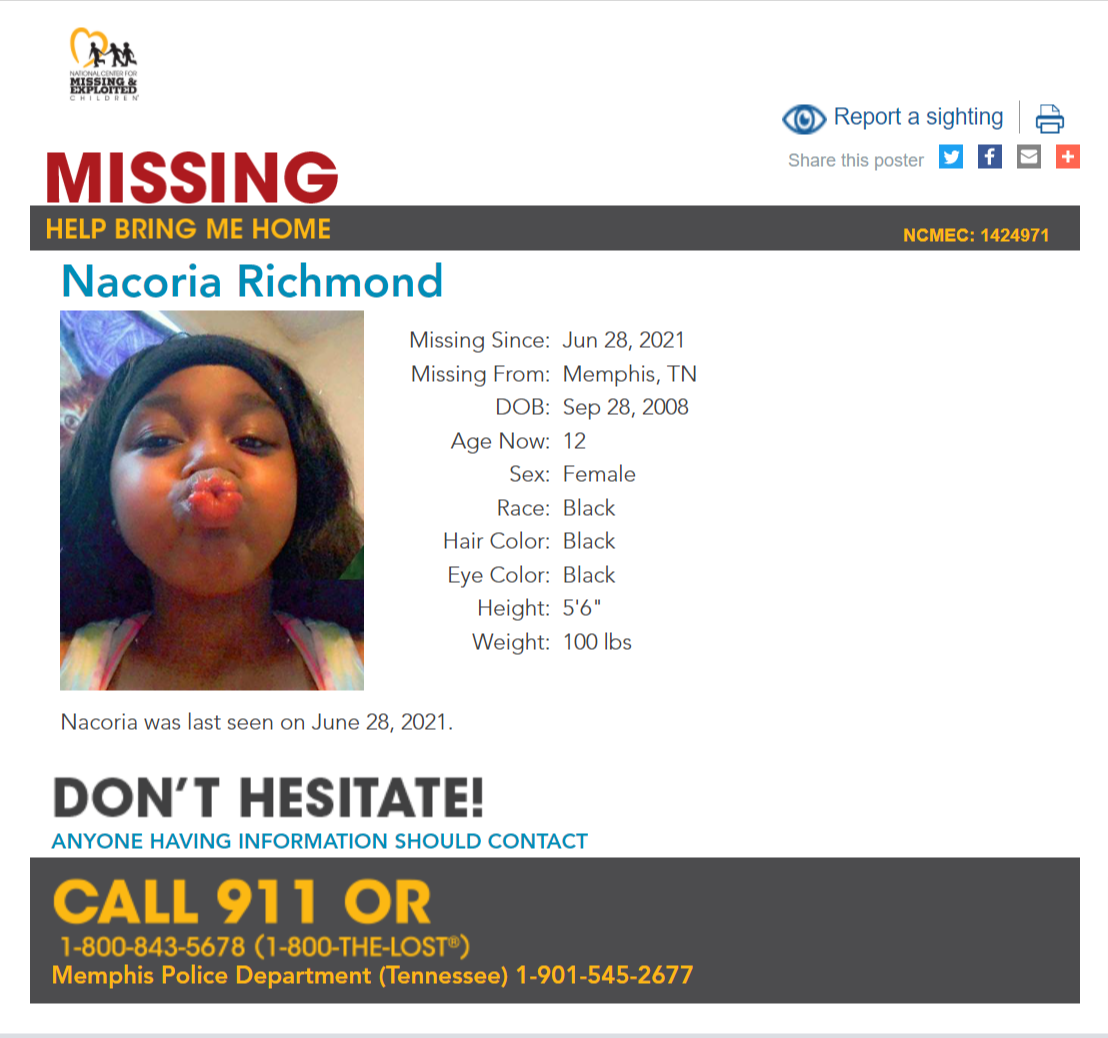 Nacoria Richmond NCMC1424971c1 2021-06-28 - Memphis TN - West TN