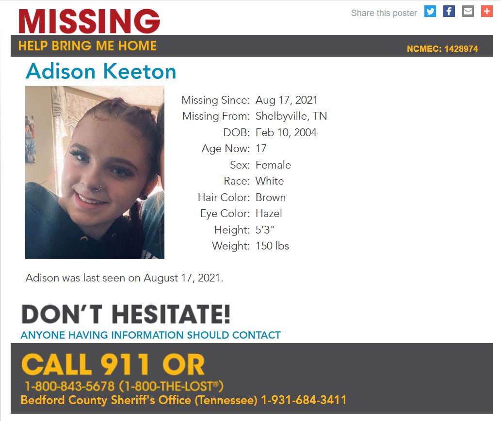 keeton poster