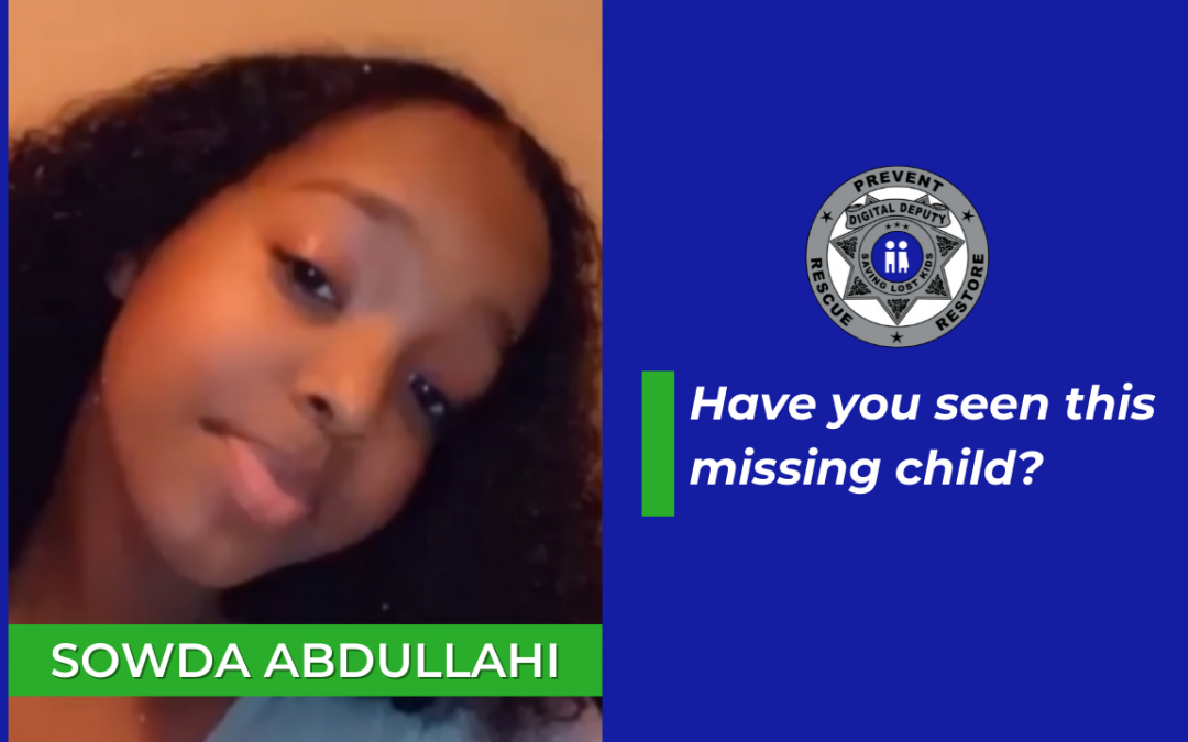 Have You Seen This Missing Child from Nashville, Tennessee? Sowda Abdullahi?