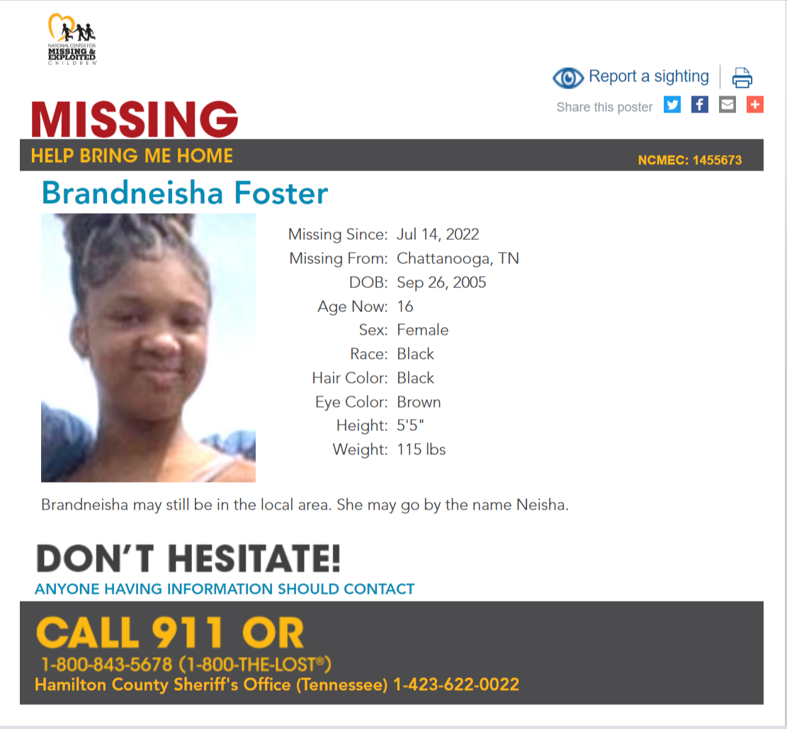 Brandneisha Foster NCMC1455673c1 2022-07-14 - Chattanooga TN - East TN