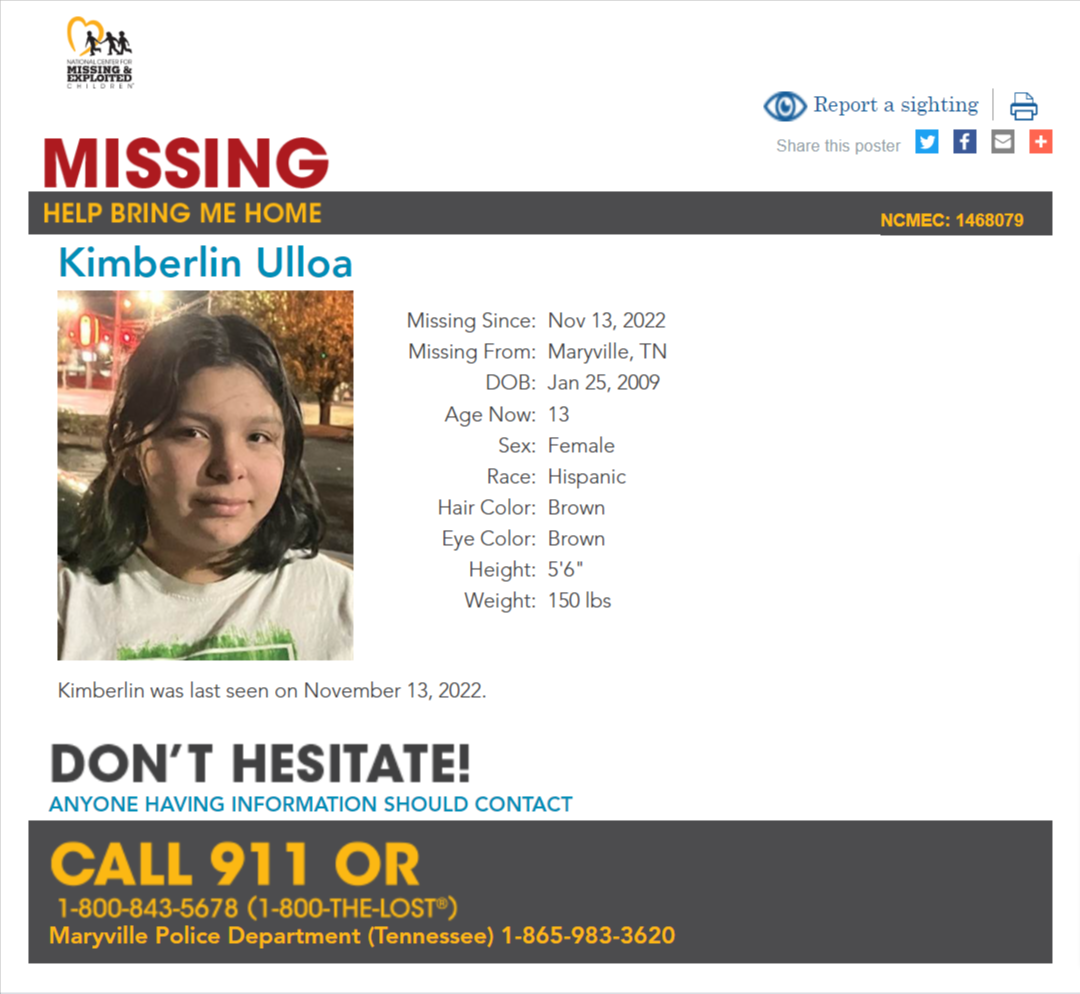 Kimberlin Ulloa NCMC1468079c1 pic 2022-11-13 - Maryville TN - East TN