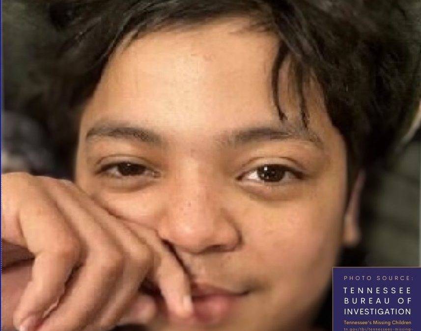 BRIAN MERAZ – 15YO MISSING NASHVILLE, TN BOY – MIDDLE TN