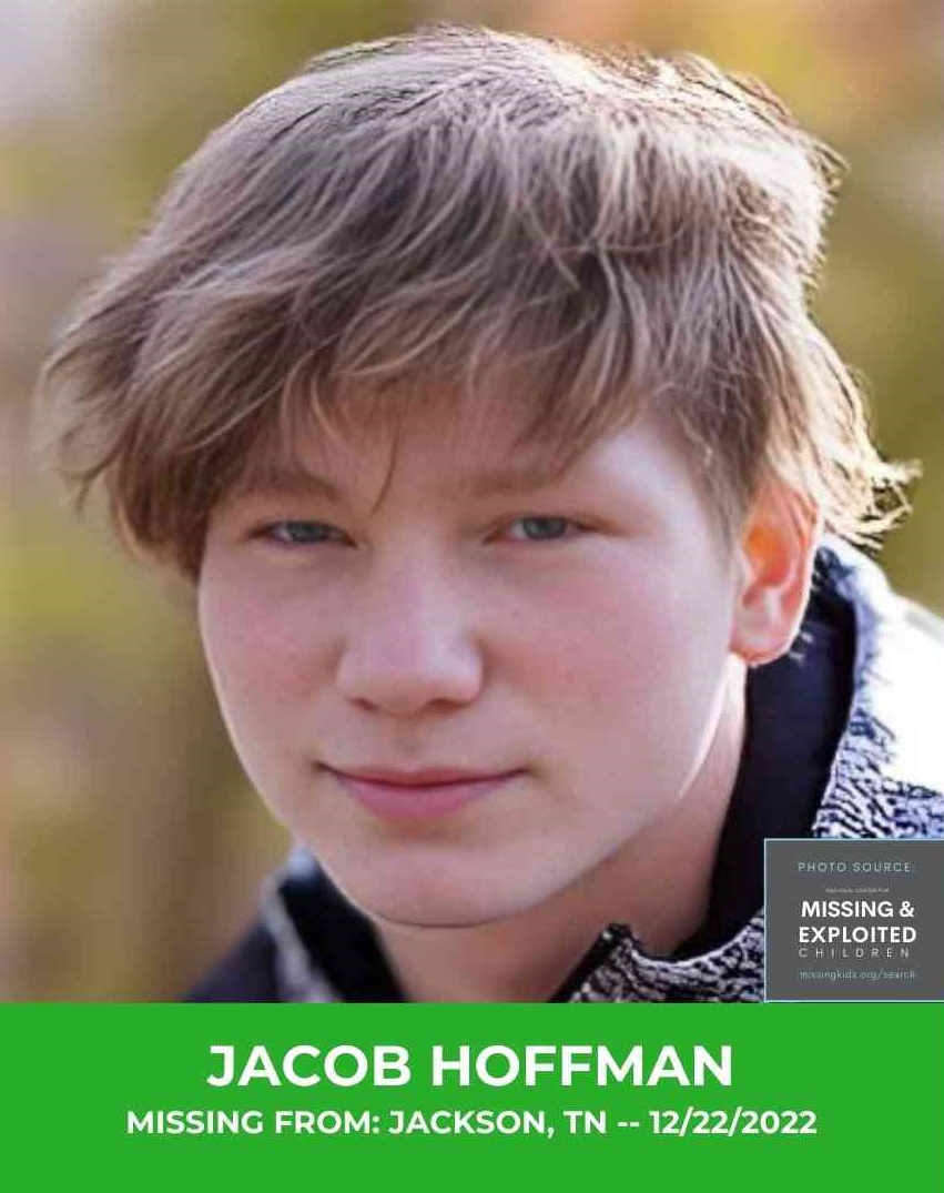 JACOB HOFFMAN 17YO MISSING JACKSON, TN BOY WEST TN Saving Lost Kids