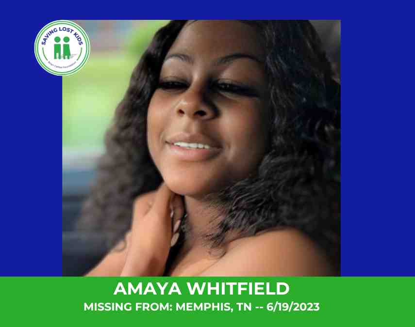 AMAYA WHITFIELD – 14YO MISSING MEMPHIS, TN GIRL – WEST TN