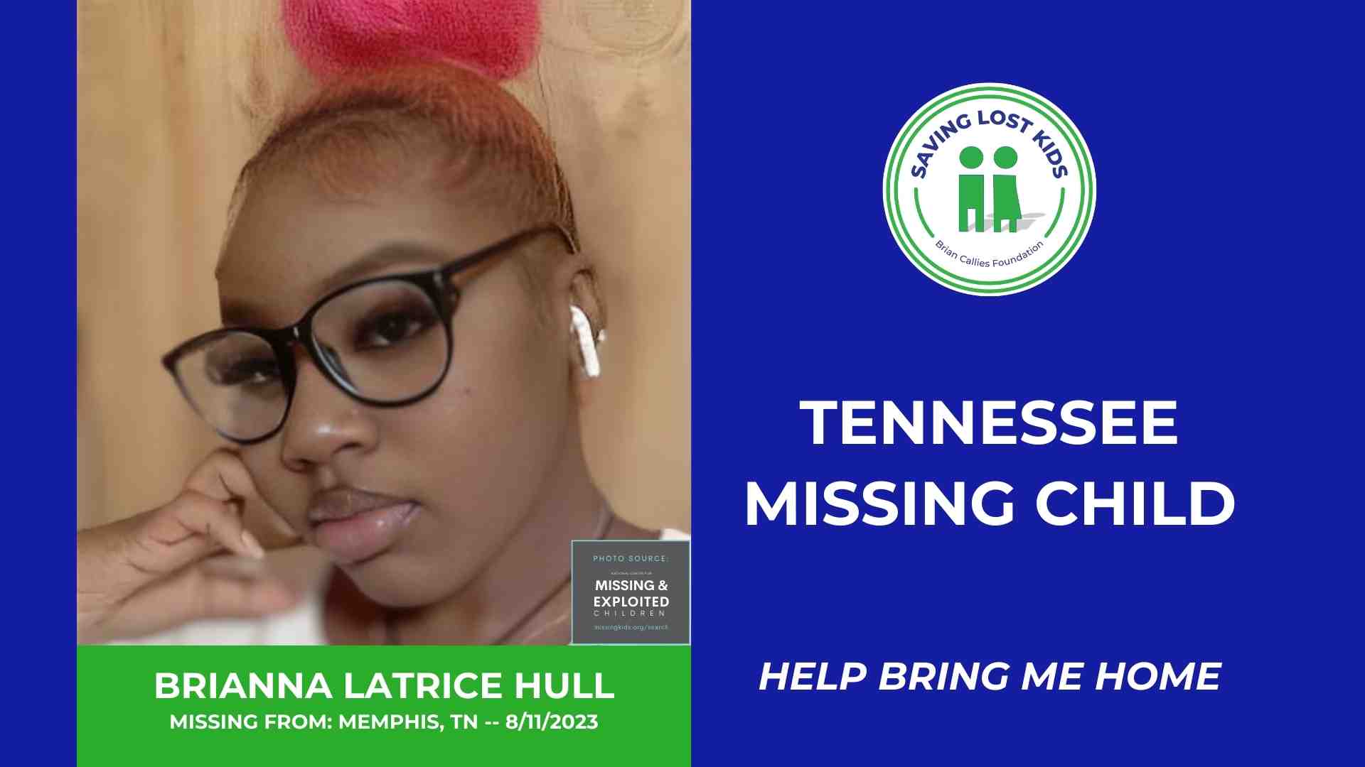 BRIANNA LATRICE HULL - 17YO MISSING MEMPHIS, TN GIRL - WEST TN hdr
