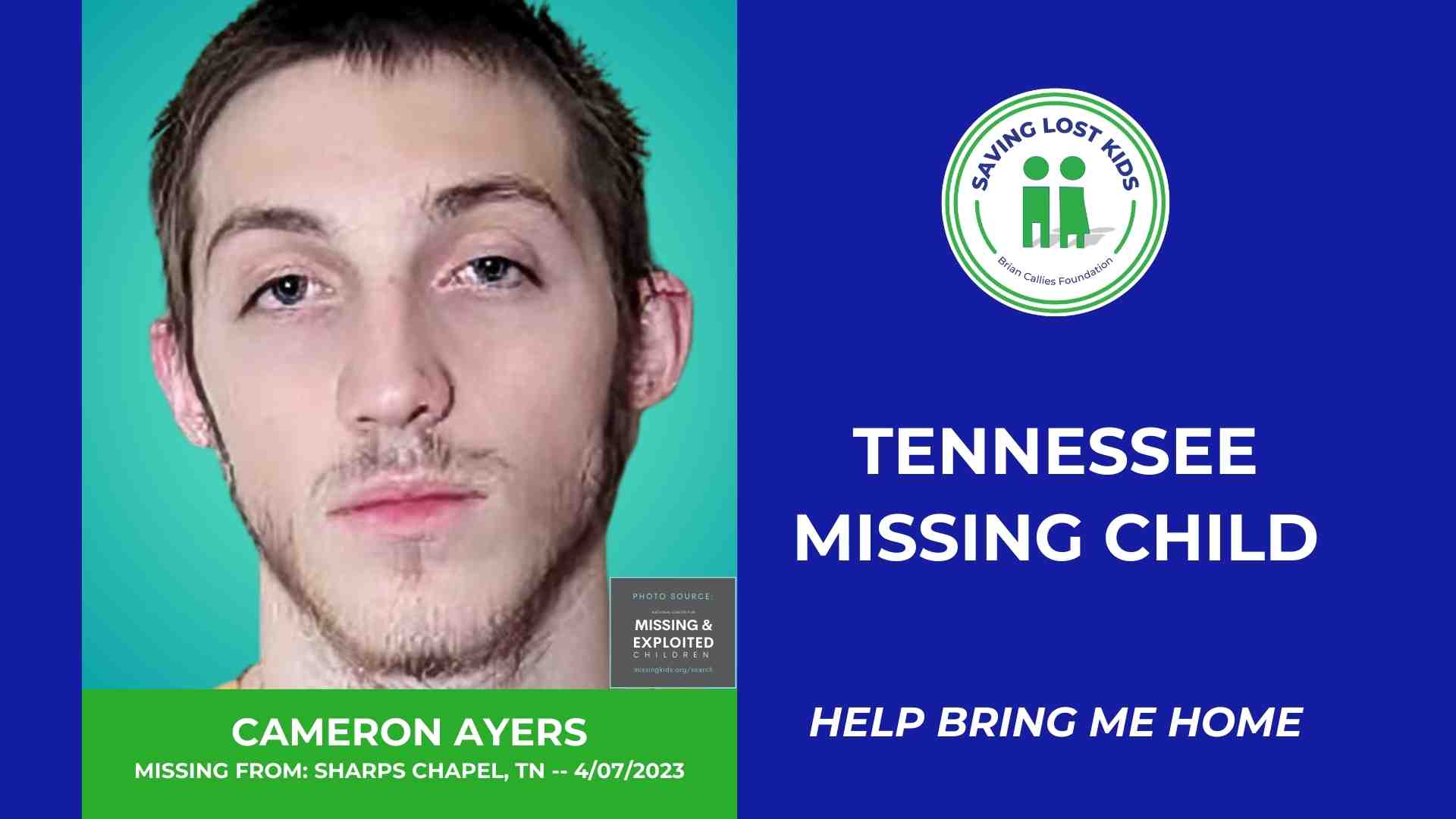 CAMERON AYERS - 17YO MISSING SHARPS CHAPEL, TN BOY - EAST TN hdr
