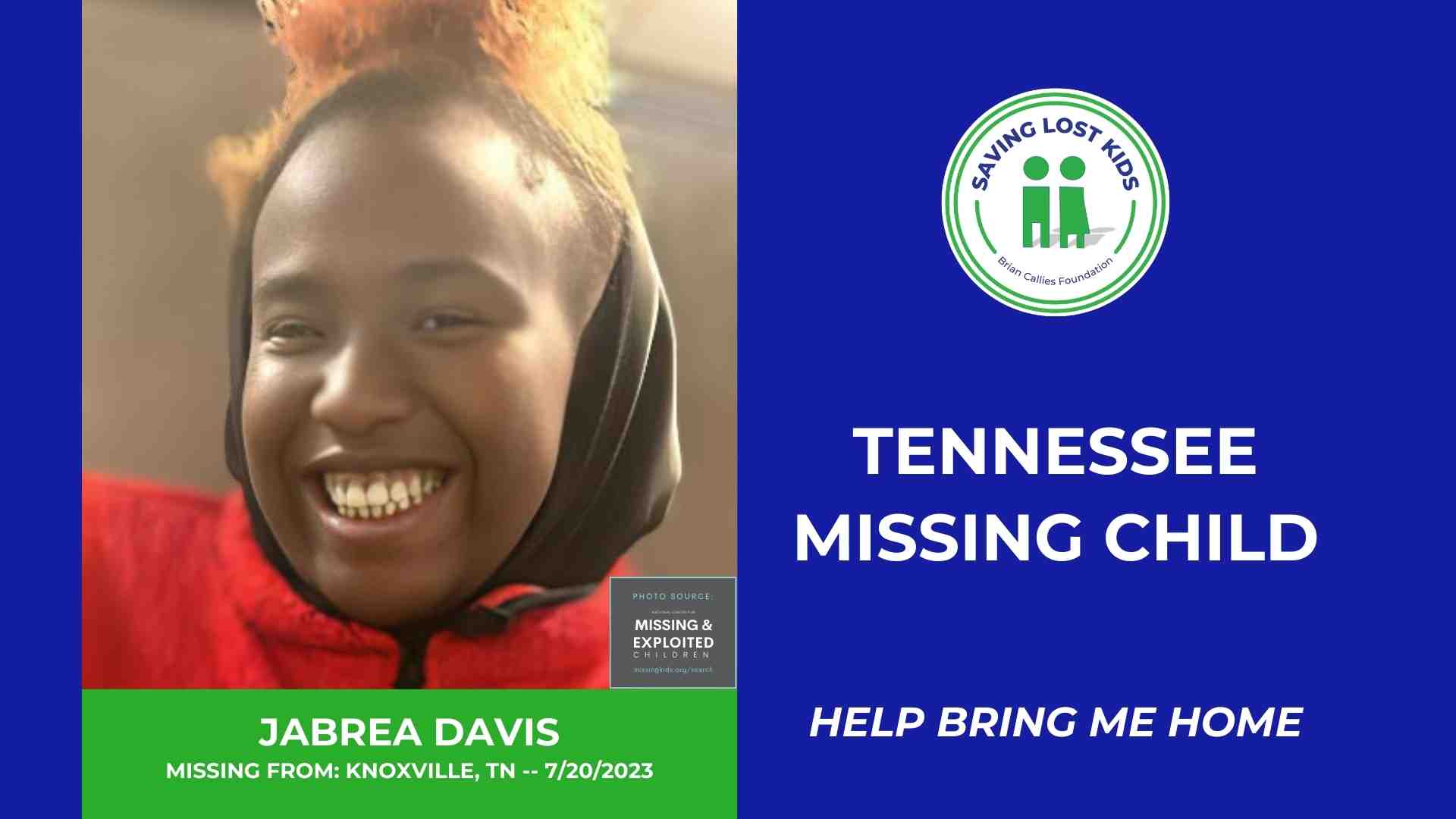JABREA DAVIS - 17YO MISSING KNOXVILLE TN GIRL - EAST TN hdr