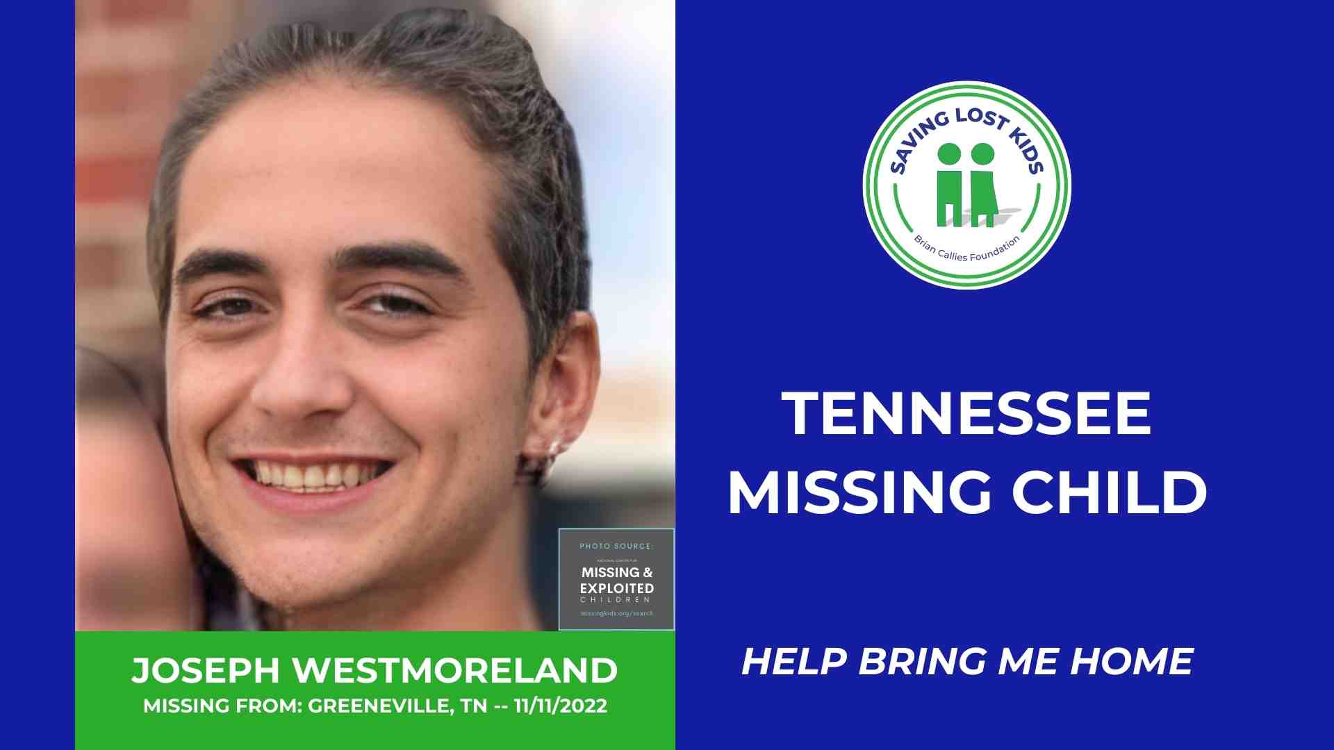 JOSEPH WESTMORELAND - 16YO MISSING GREENEVILLE, TN BOY – EAST TN hdr