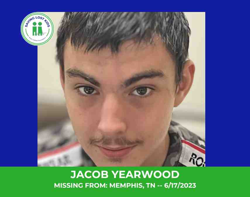 JACOB YEARWOOD – 17YO MISSING MEMPHIS, TN BOY – WEST TN