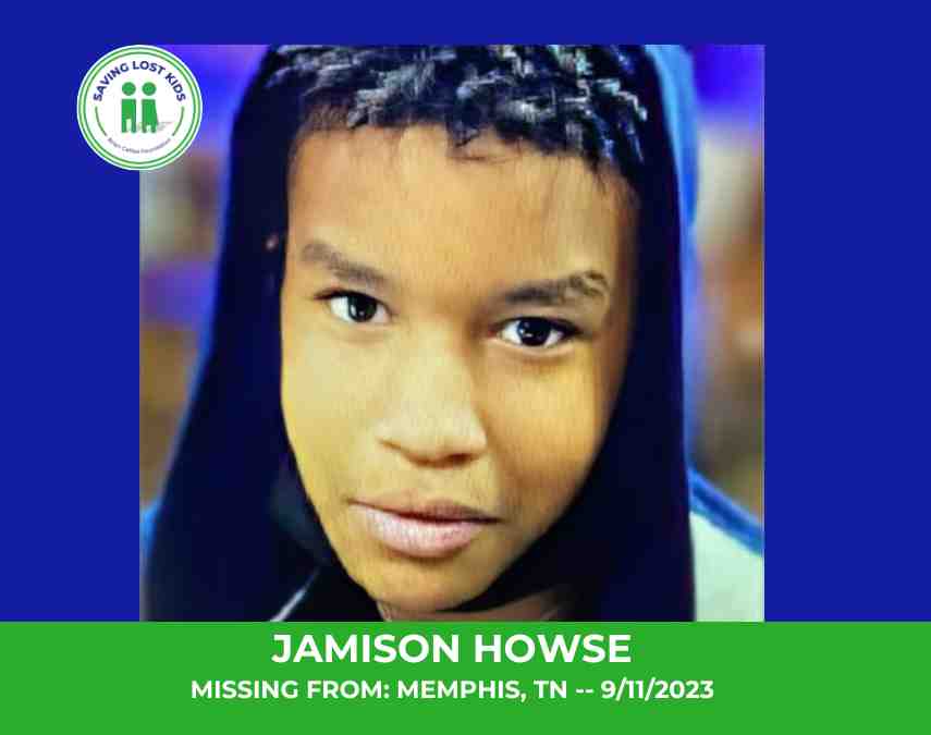 JAMISON HOWSE – 17YO MISSING MEMPHIS, TN BOY – WEST TN