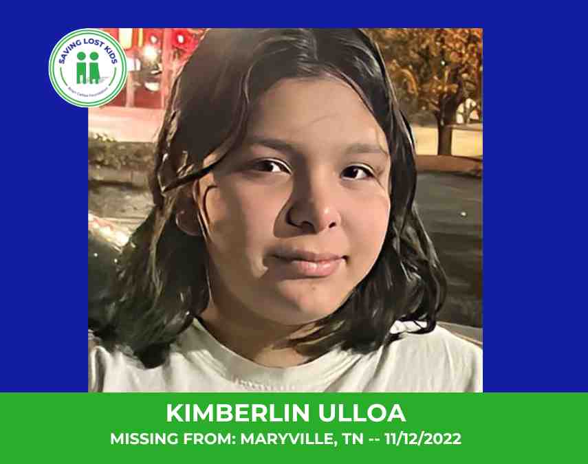 KIMBERLIN ULLOA – 14YO MISSING MARYVILLE, TN GIRL – EAST TN