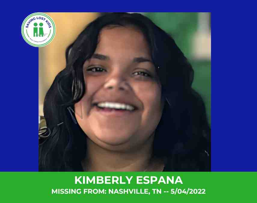 KIMBERLY ESPANA – 16YO MISSING NASHVILLE, TN GIRL – MIDDLE TN