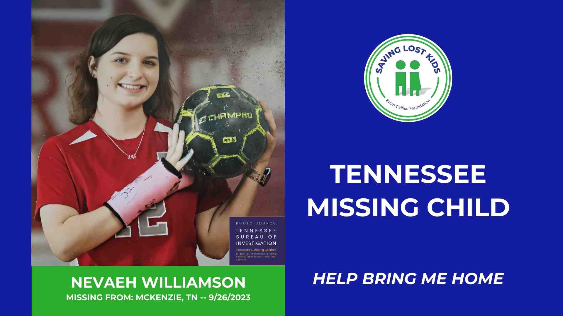 NEVAEH WILLIAMSON - 17YO MISSING McKENZIE, TN GIRL - WEST TN hdr