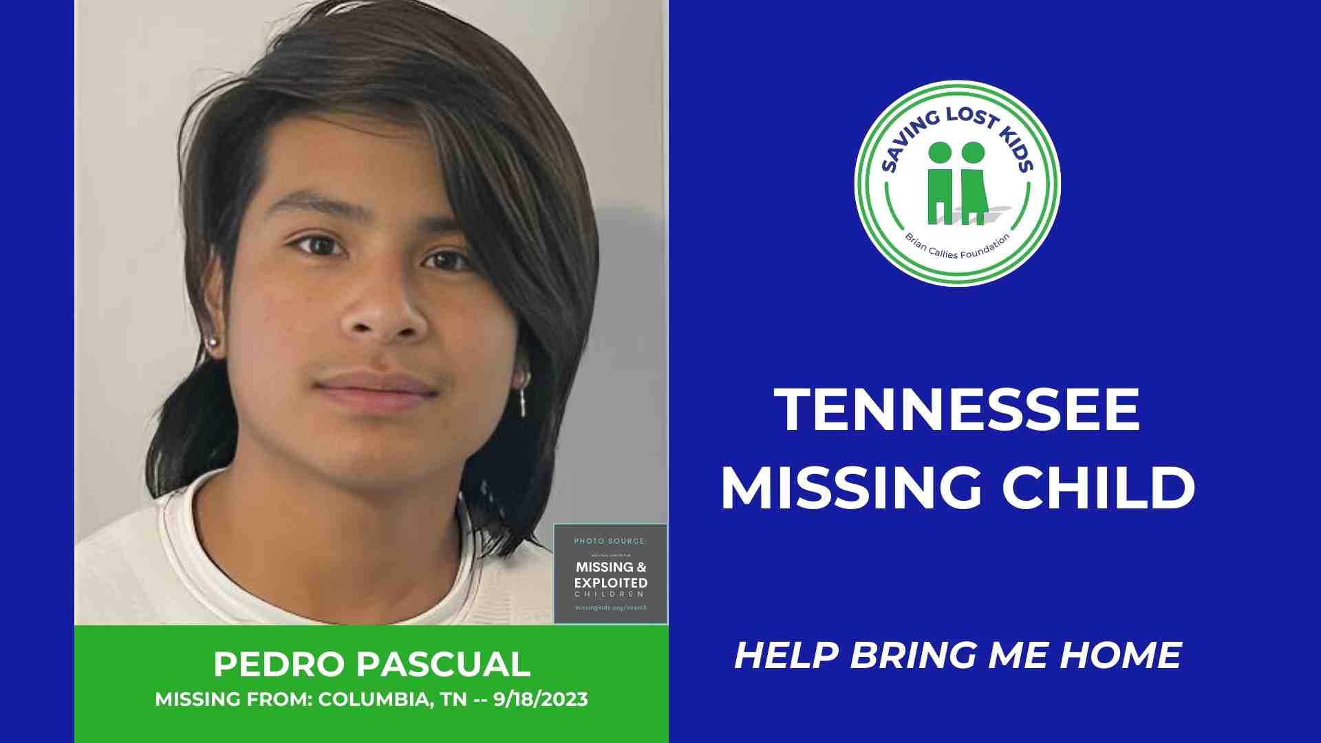 PEDRO PASCUAL - 16YO MISSING COLUMBIA, TN GIRL - MIDDLE TN hdr