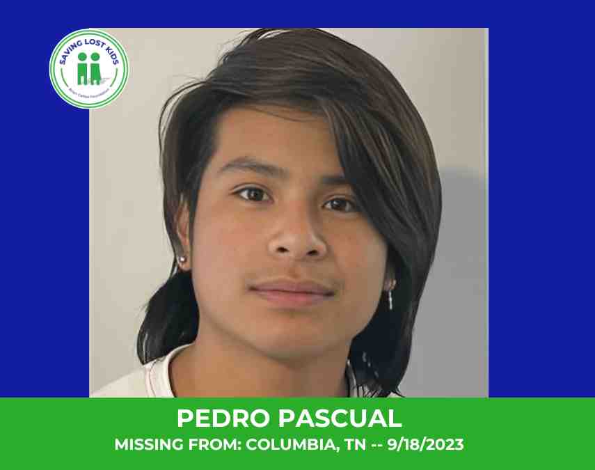 PEDRO PASCUAL – 16YO MISSING COLUMBIA, TN BOY – MIDDLE TN