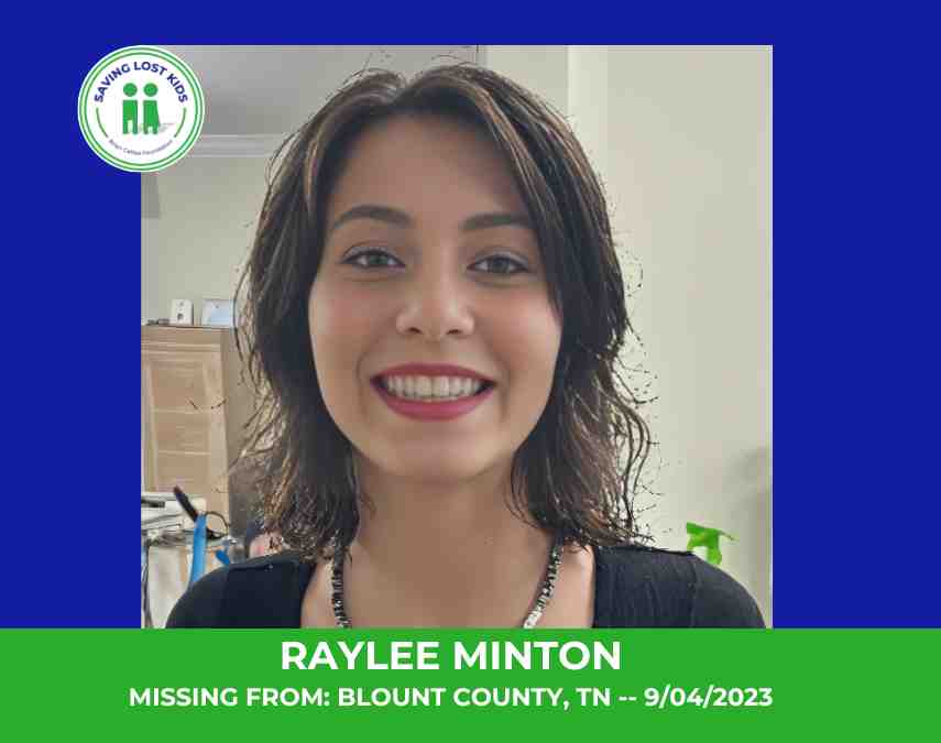 RAYLEE MINTON – 16YO MISSING BLOUNT CO, TN GIRL – EAST TN