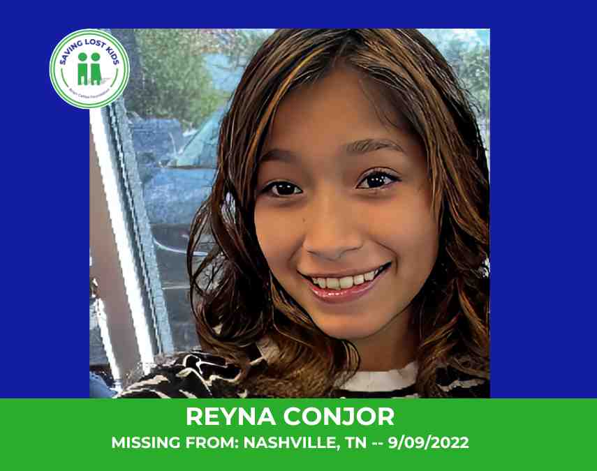 Reyna Conjor – 13YO MISSING NASHVILLE, TN GIRL – MIDDLE TN