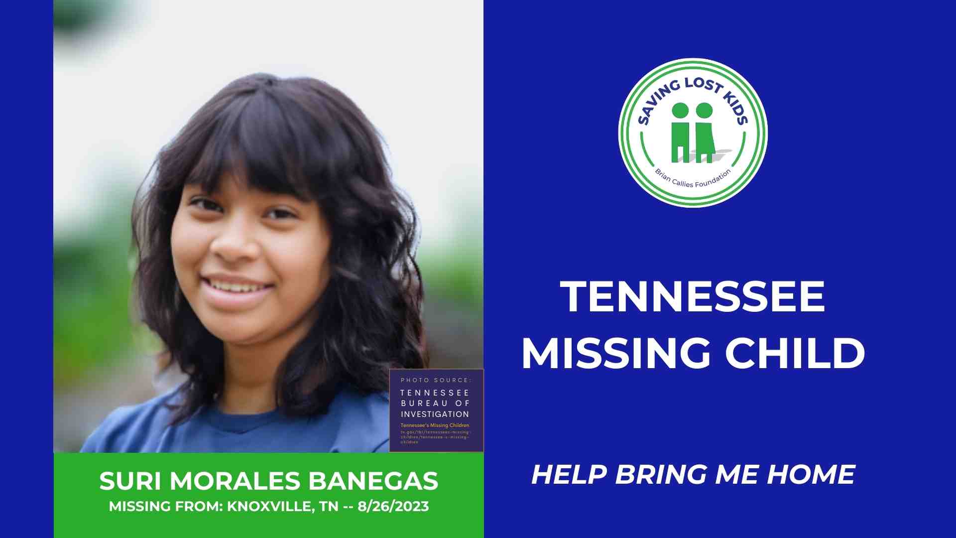 SURI MORALES BANEGAS - 15YO MISSING KNOXVILLE, TN GIRL - EAST TN hdr