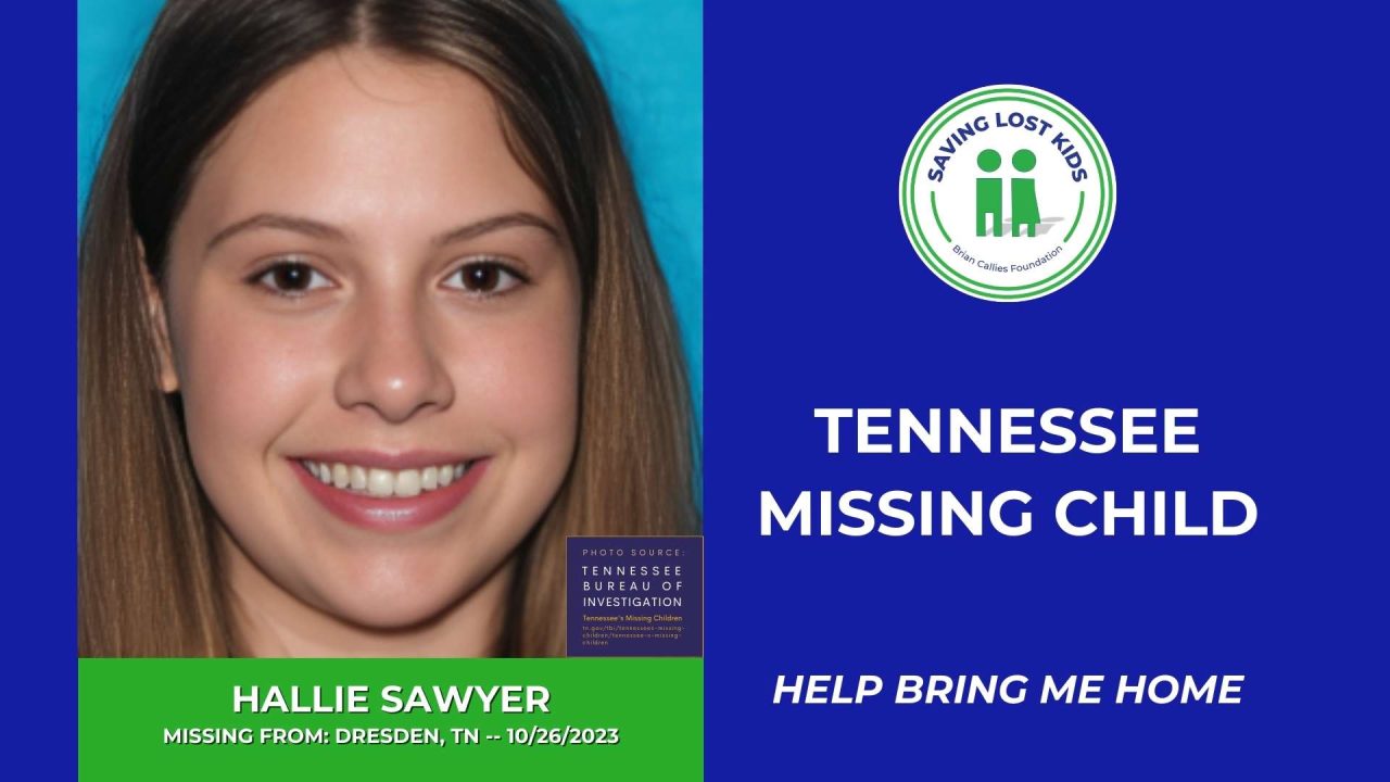 HALLIE SAWYER 17YO MISSING DRESDEN, TN GIRL WEST TN Saving Lost Kids