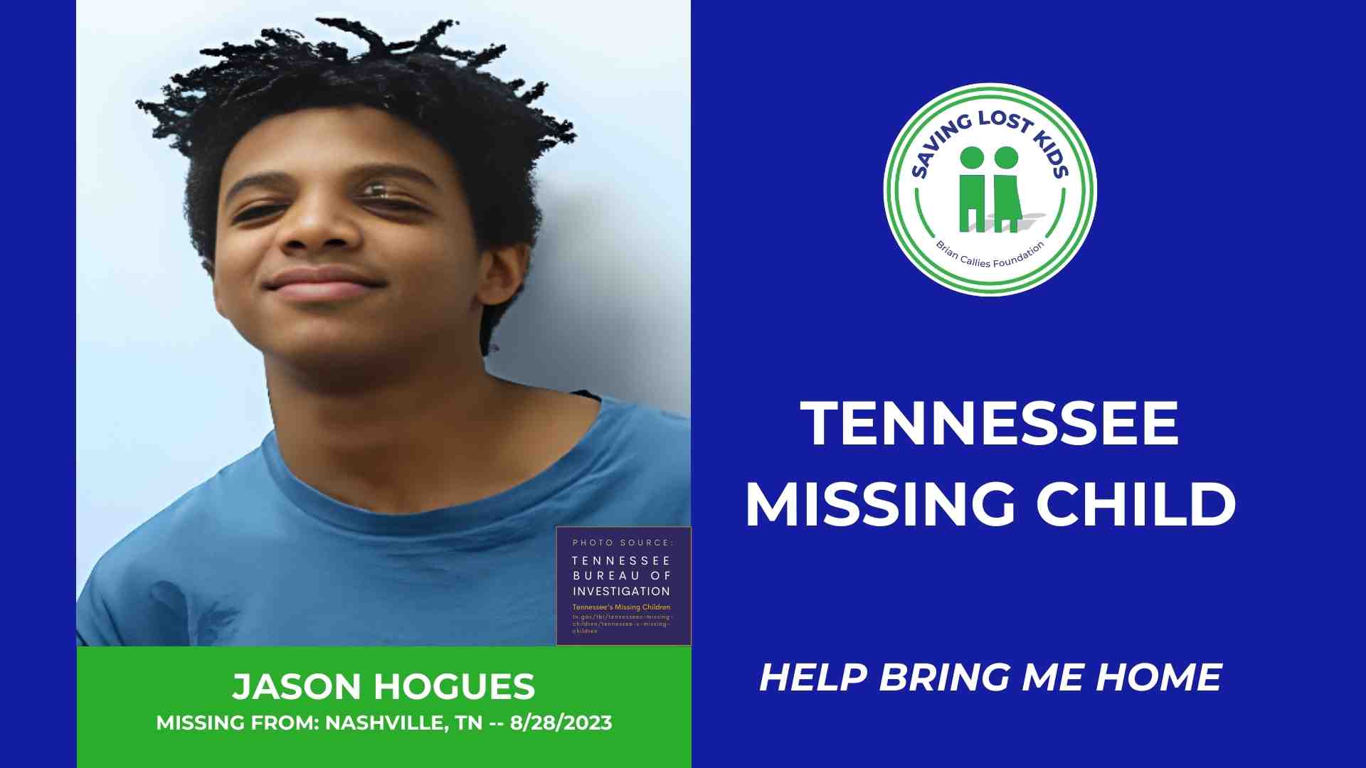 JASON HOGUES - 13YO MISSING NASHVILLE, TN BOY - MIDDLE TN hdr