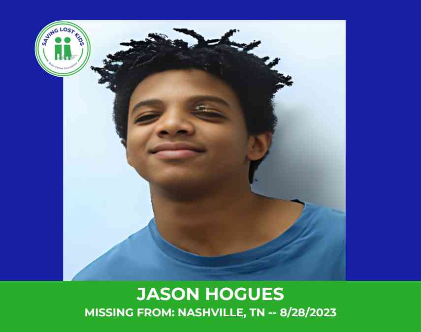 JASON HOGUES – 13YO MISSING NASHVILLE, TN BOY – MIDDLE TN