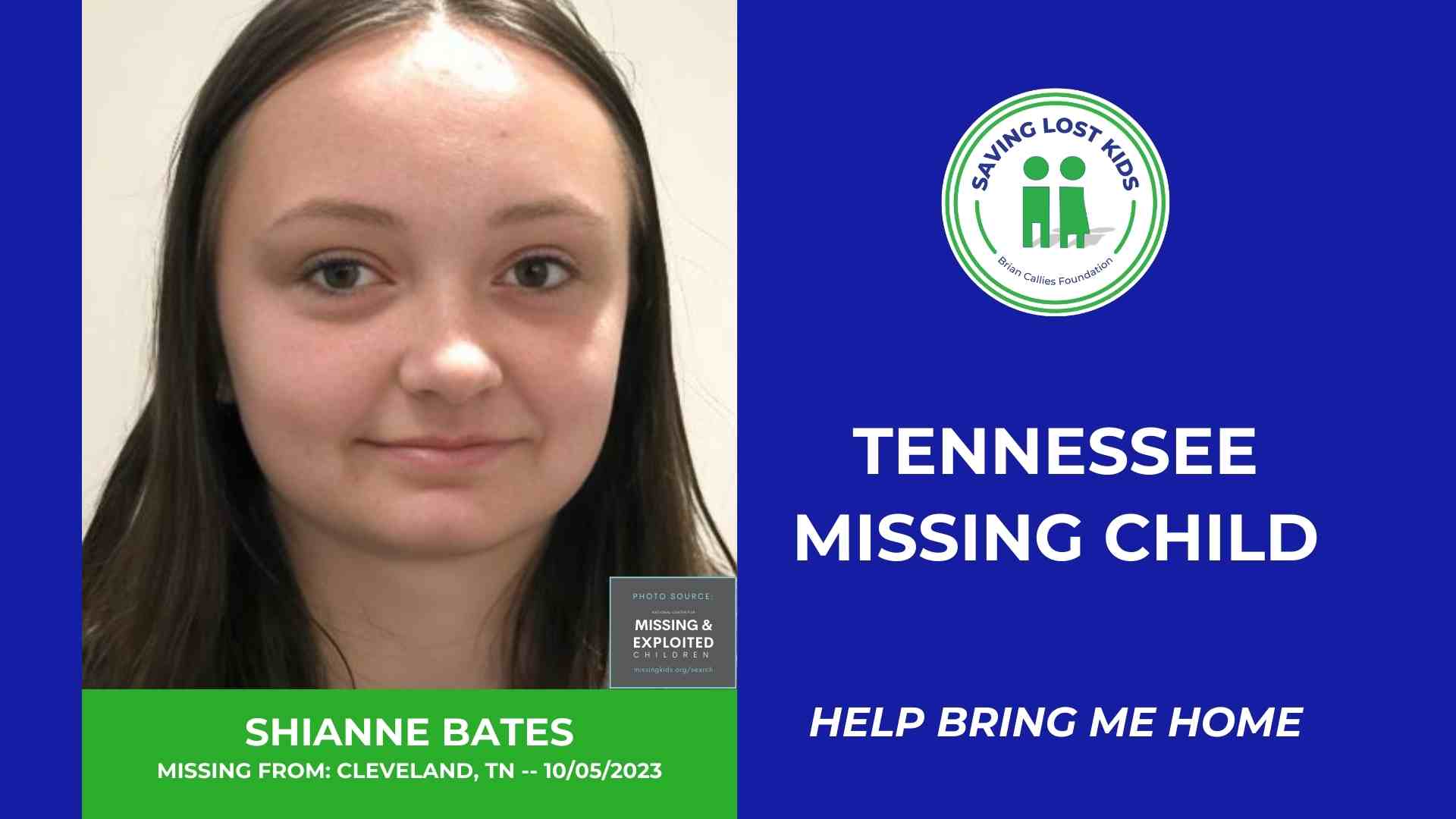 SHIANNE BATES - 16YO MISSING CLEVELAND, TN GIRL - EAST TN hdr