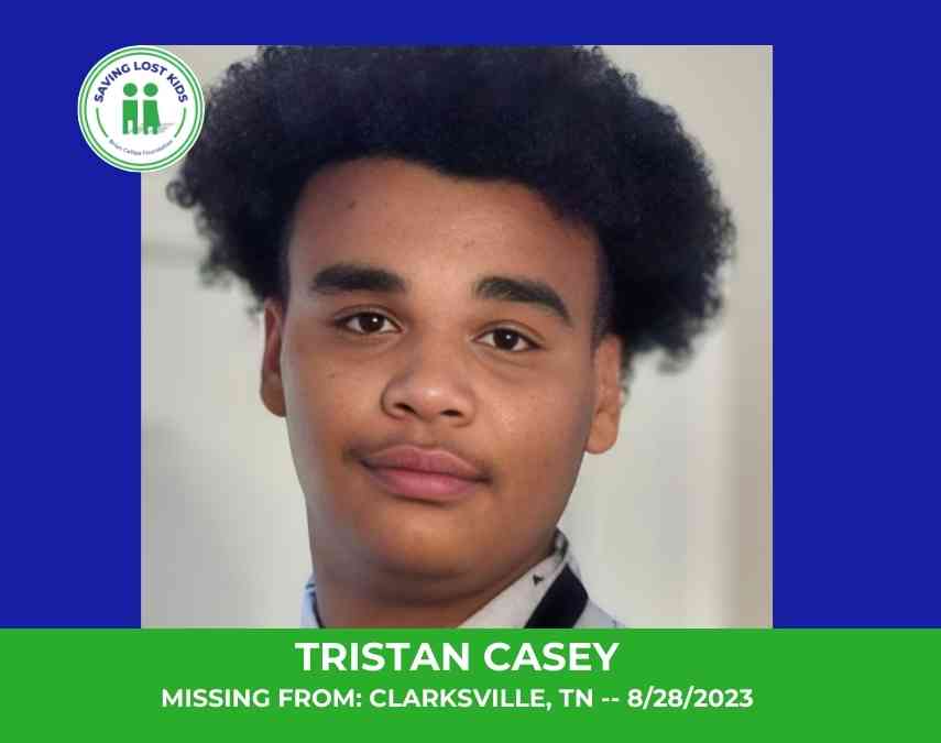 TRISTAN CASEY – 16YO MISSING CLARKSVILLE, TN BOY – MIDDLE TN