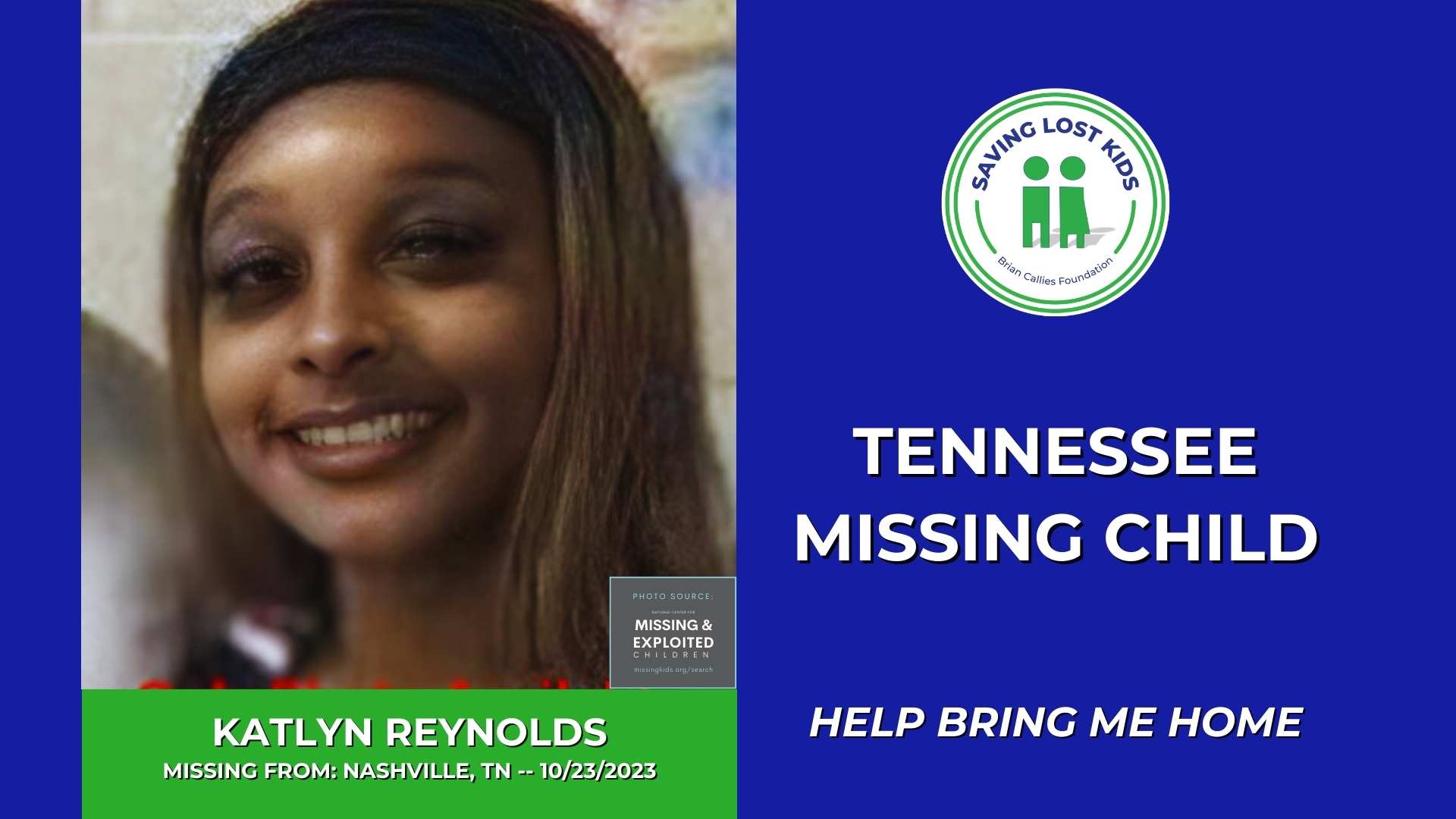 KATLYN REYNOLDS - 14YO MISSING NASHVILLE, TN GIRL - MIDDLE TN hdr