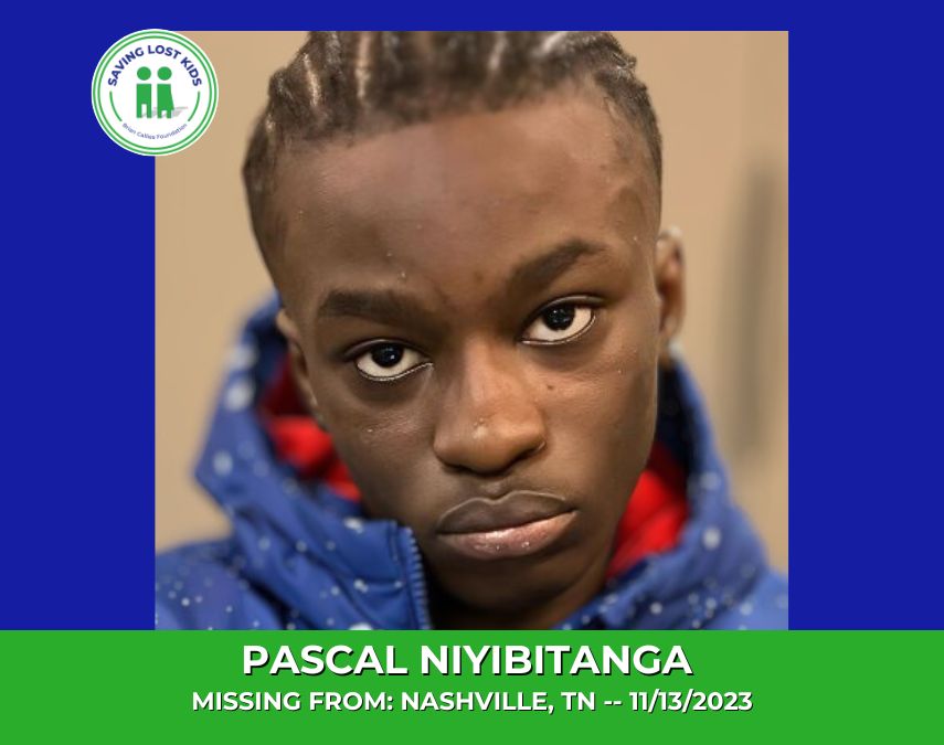 PASCAL NIYIBITANGA – 15YO MISSING NASHVILLE, TN BOY – MIDDLE TN