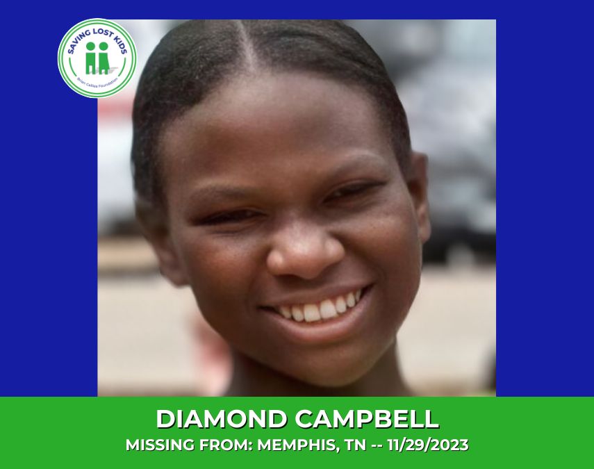 DIAMOND CAMPBELL – 13YO MISSING MEMPHIS, TN GIRL – WEST TN