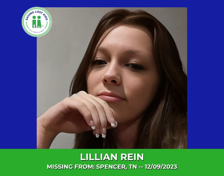 LILLIAN REIN – 14YO MISSING SPENCER, TN GIRL – MIDDLE TN