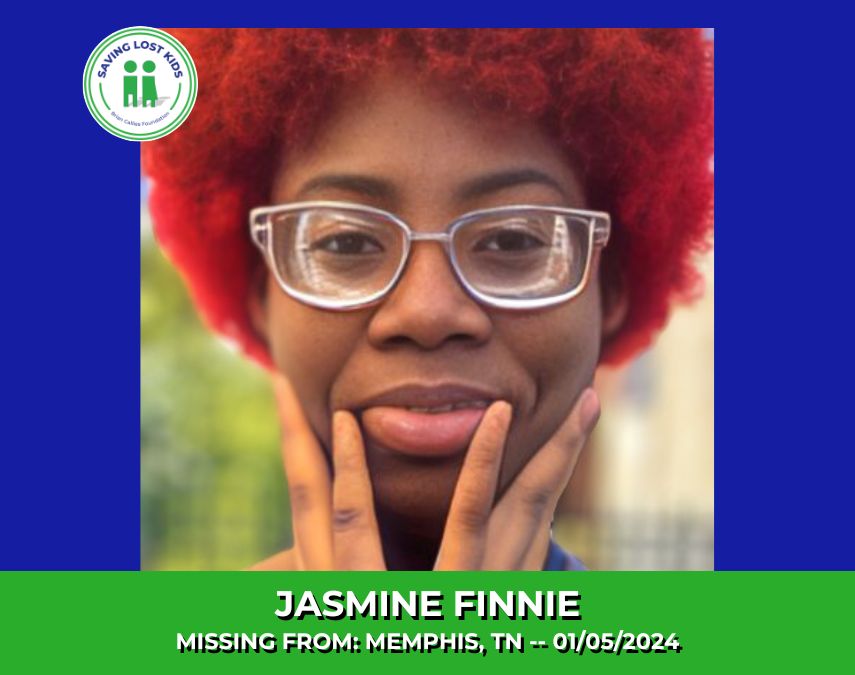 JASMINE FINNIE – 16YO MISSING MEMPHIS, TN – WEST TN