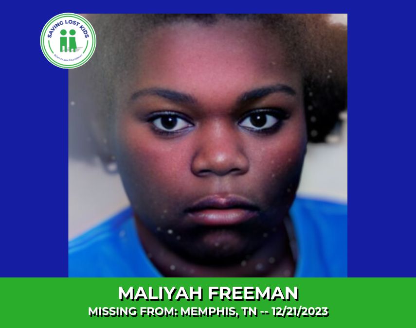 MALIYAH FREEMAN – 15YO MISSING MEMPHIS, TN GIRL – WEST TN