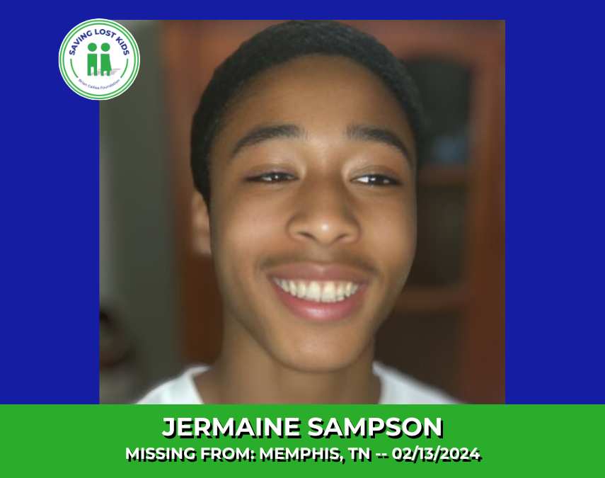 JERMAINE SAMPSON – 16YO MISSING MEMPHIS, TN BOY – WEST TN