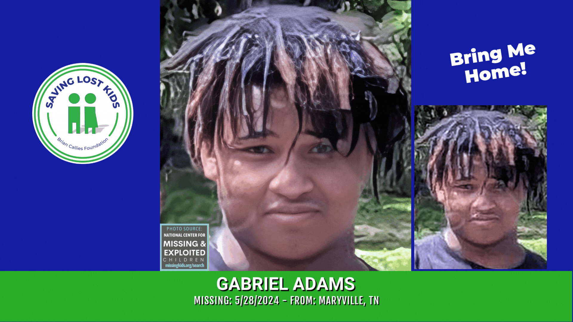 Gabriel Adams Saving Lost Kids