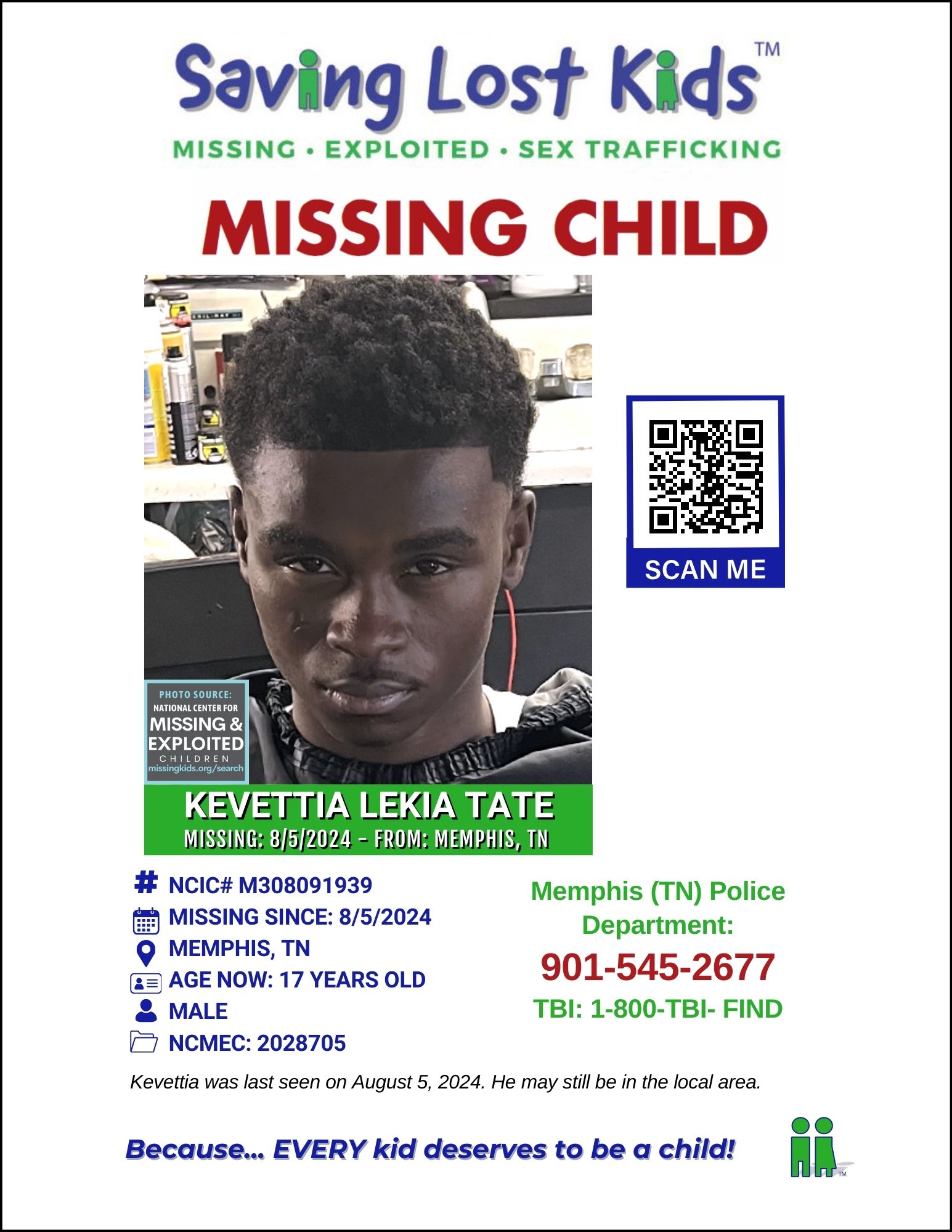 FLYER-Kevettia Lekia Tate -west